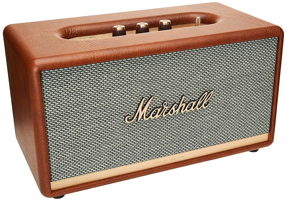 Marshall Stanmore Ⅱ Brown ブラウン 極美品！ Marshall Stanmore II - Wireless Speaker Brown : Amazon.co.uk